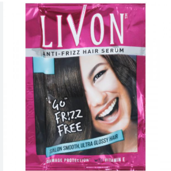 Livon Anti-Frizz Serum Pouch