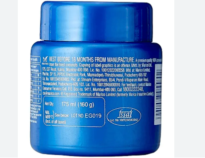 Parachute Coconut Oil Jar